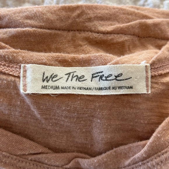 Free People/We the Free Coral, Sleeveless “Pearl Tank” - Picture 7 of 9